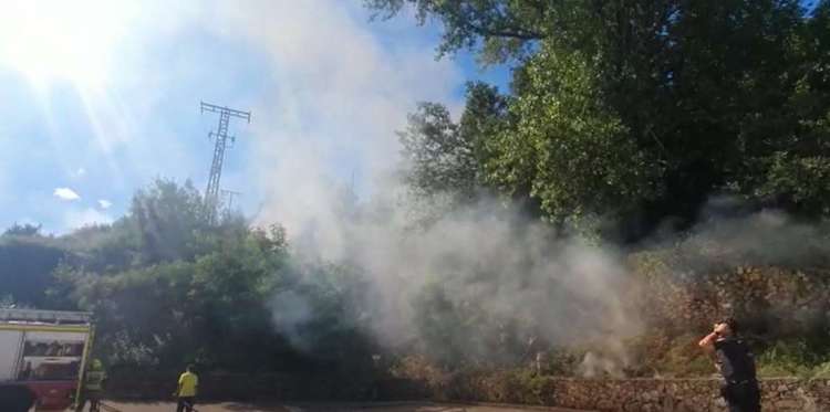 Incendio del pasado 10 de junio en la Calle Cordel de Merinas de Béjar