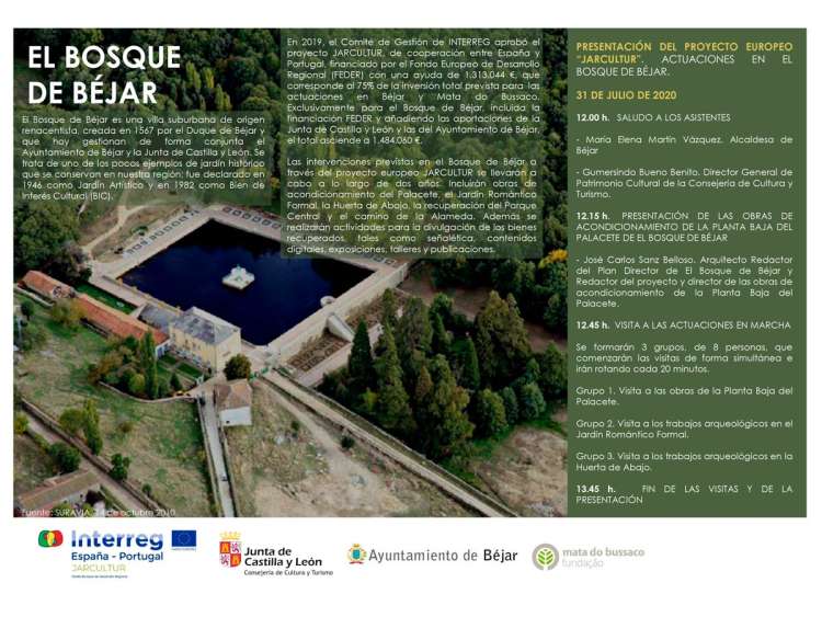 Cartel JARCULTUR Bosque de Béjar