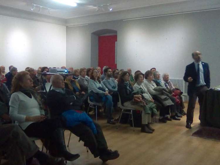 Conferencia JR Sánchez en el Casino Obrero