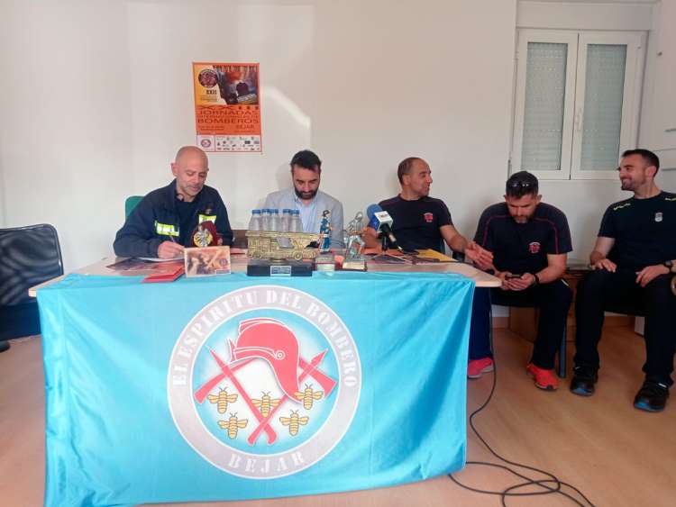 Presentación Jornadas Internacionales de Bomberos de Béjar