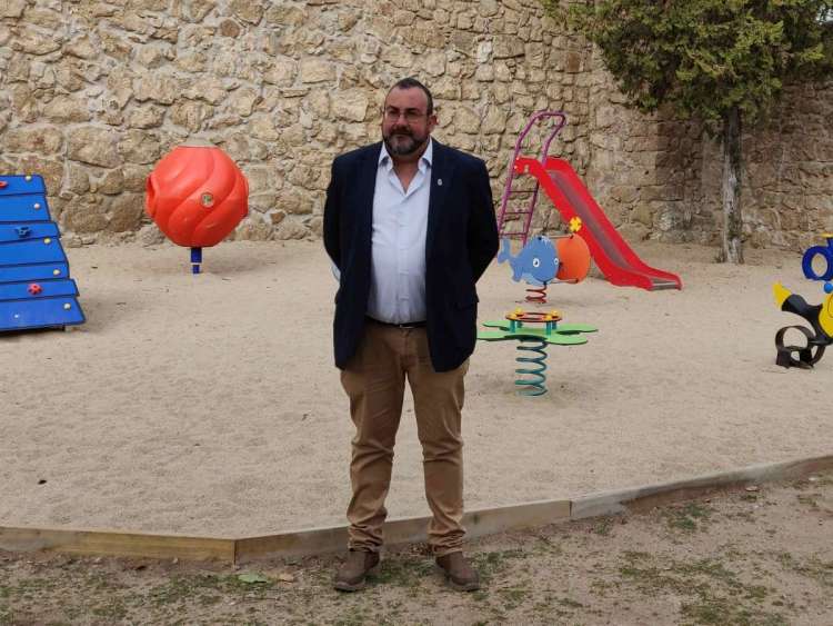 José Ángel Castellano, parque de La Antigua Béjar