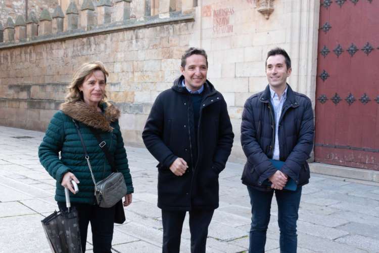 Juan Manuel Corchado, a su llegada al Rectorado de la USAL