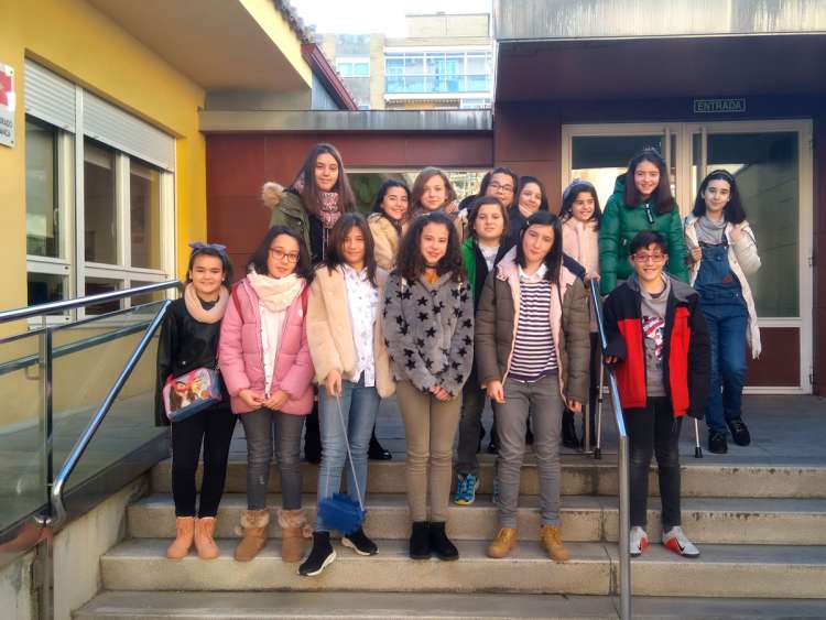 Alumnos participantes en el concurso de Lectura en Público