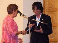 Luis Francisco Martín junto a Marta Izquierdo