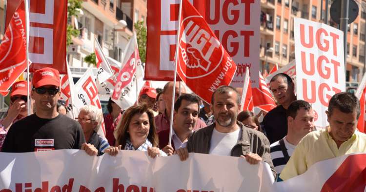 Manifestación 1 de mayo, Béjar