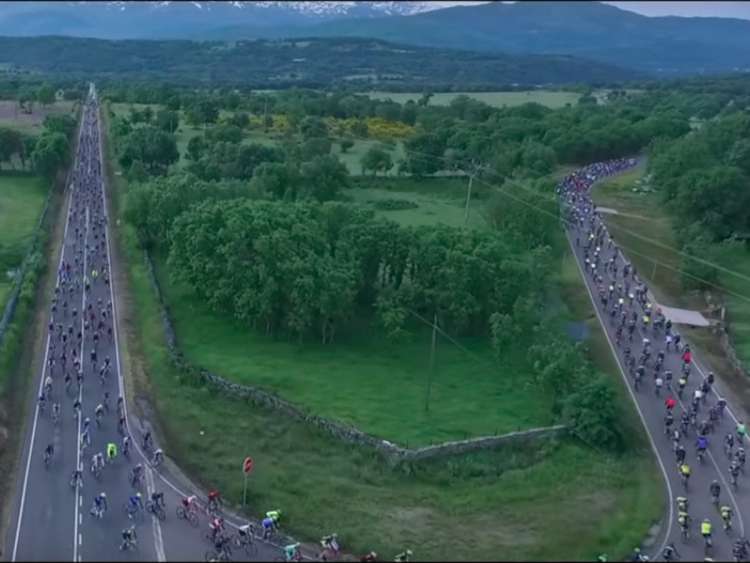 Toma aérea dela Marcha Bedelalsa