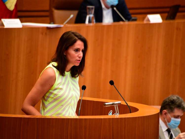 María Montero en las cortes de Castilla y León