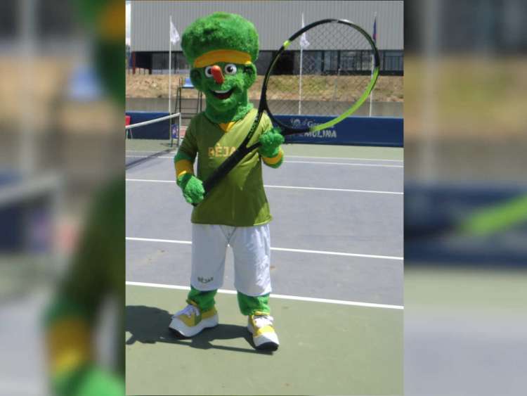 Musgui, mascota del Open de Tenis Ciudad de Béjar