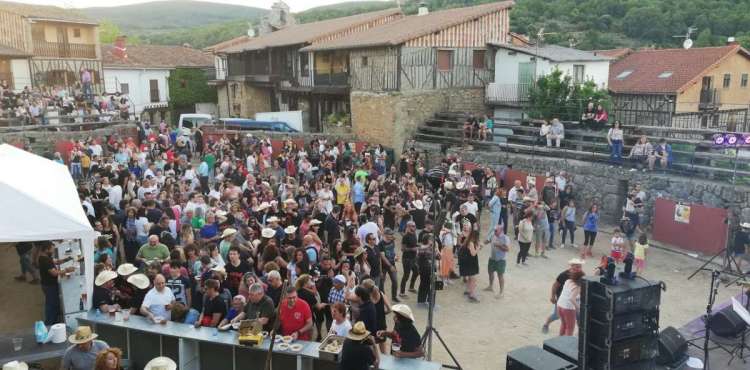Publico asistente al Mejillón Rock