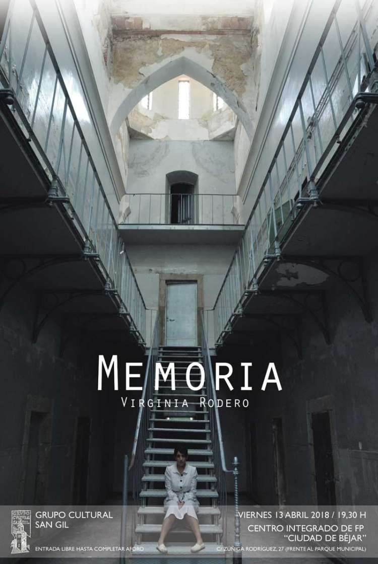Cartel presentación Memoria