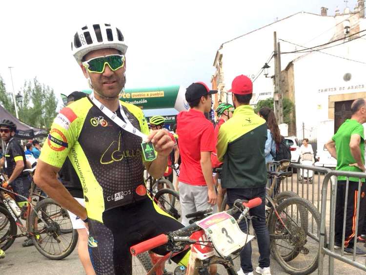 Moisés Dueñas en la prueba