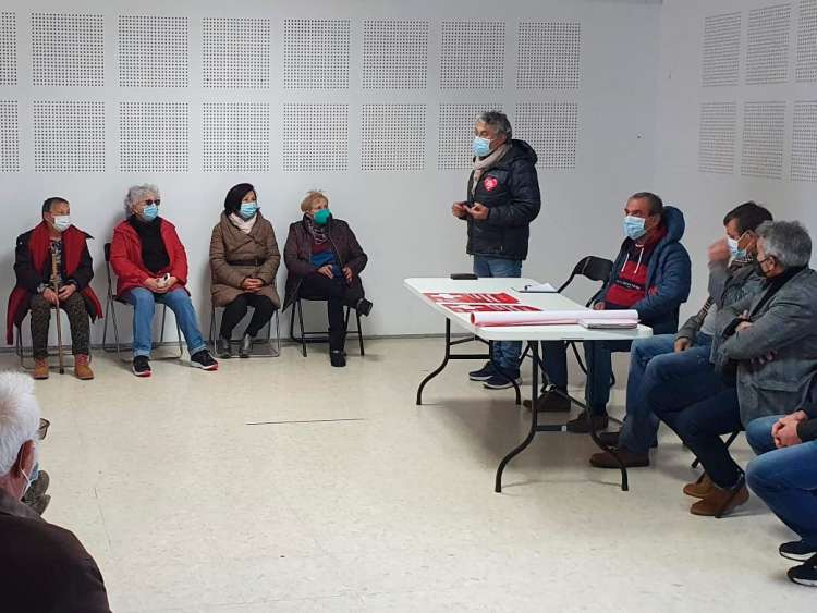 Reunión en Molinillo, PSOE Salamanca