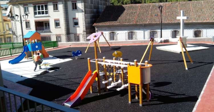 Parque infantil en Béjar