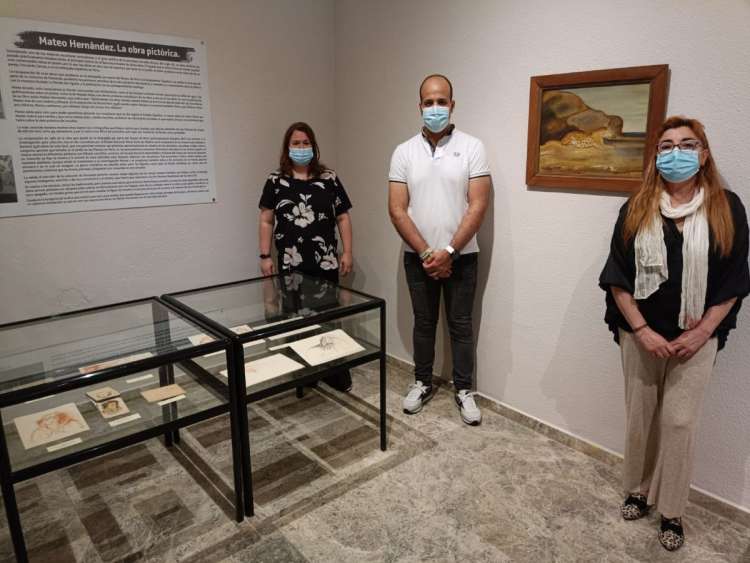 Exposición pictórica de Mateo Hernández