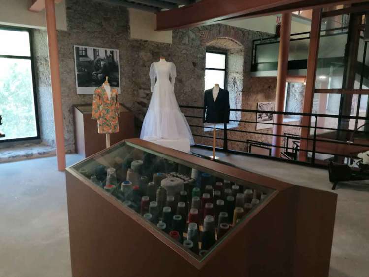 Espacio del Museo Textil de Béjar en el que se exponen los trabajos