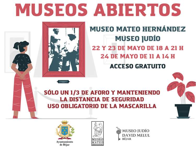 Cartel anunciador de la actividad con horarios y normas