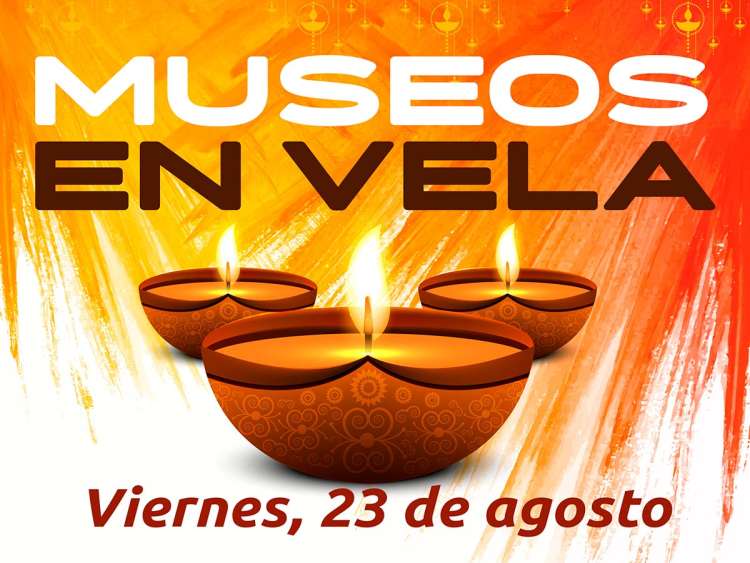 Detalle del cartel Museos en Vela