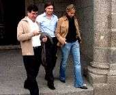 Alejo Riñones junto a responsables de Alditex