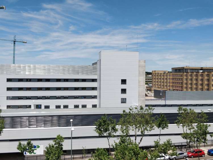 Vista exterior del nuevo hospital de Salamanca