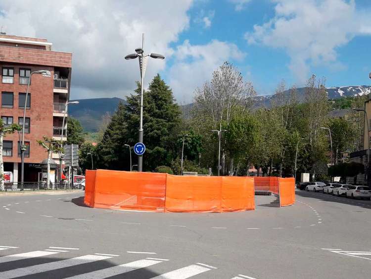 Obras en la corredera imagen J.L. R. Celador en Facebook