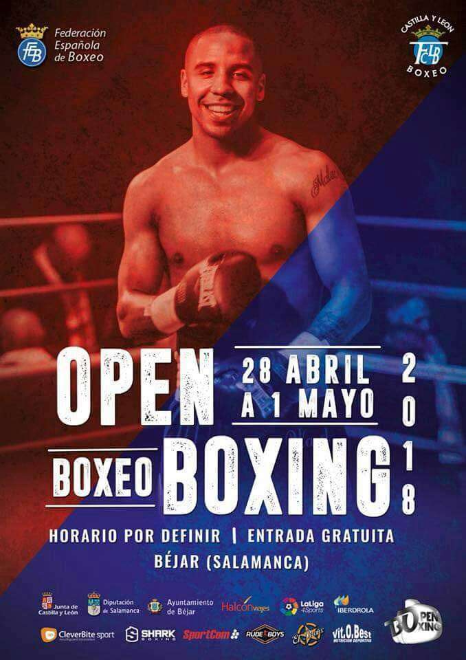 Cartel Open Boxing Béjar