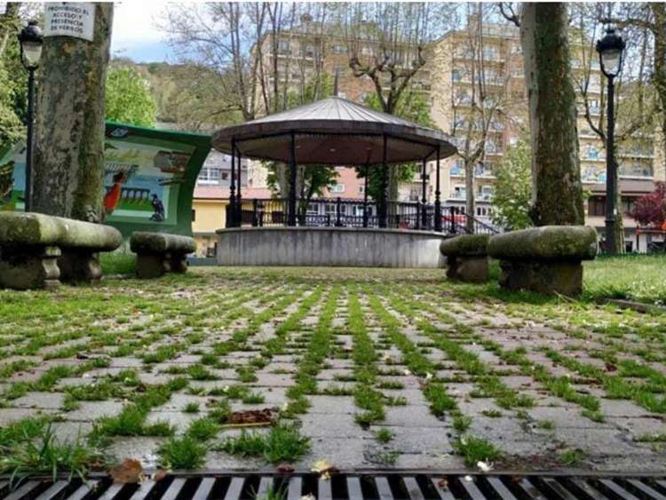 Estado parque municipal. Imagen FB José angel Castellano