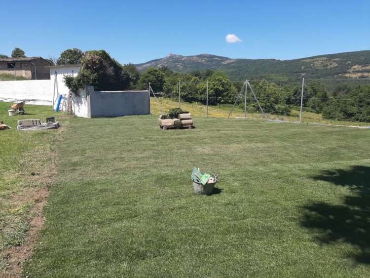 Preparativos para la apertura de las Piscinas de Candelario
