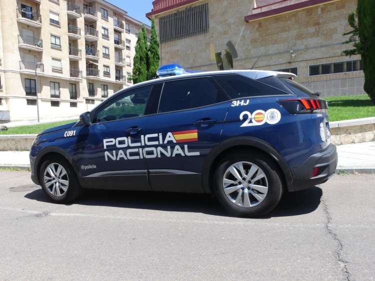 Vehículo Policía Nacional