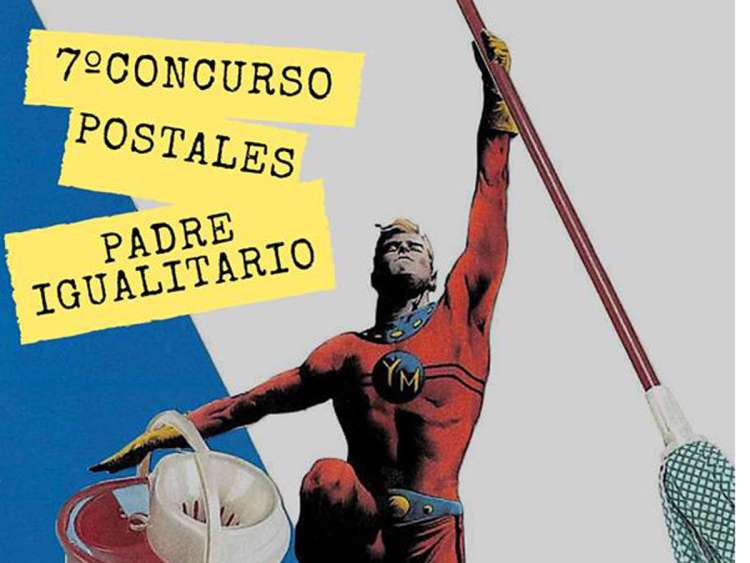 Vista Parcial postal Ganadora del concurso de postales Padre Igualitario 2018