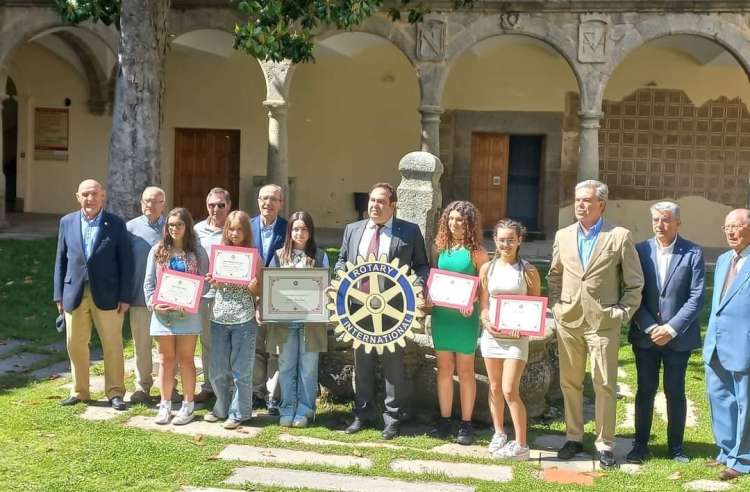 Entrega premios Protagonistas del Mañana del Rotary club de Béjar