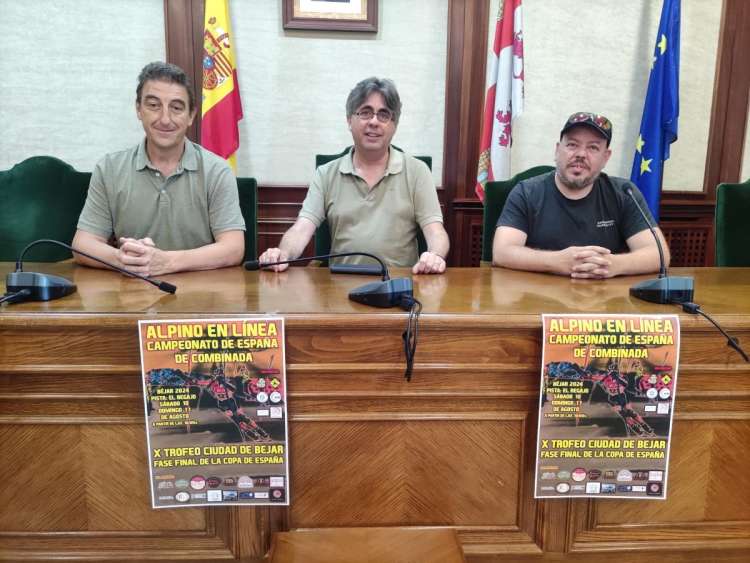 Cartel Campeonato de España de Alpino en Línea