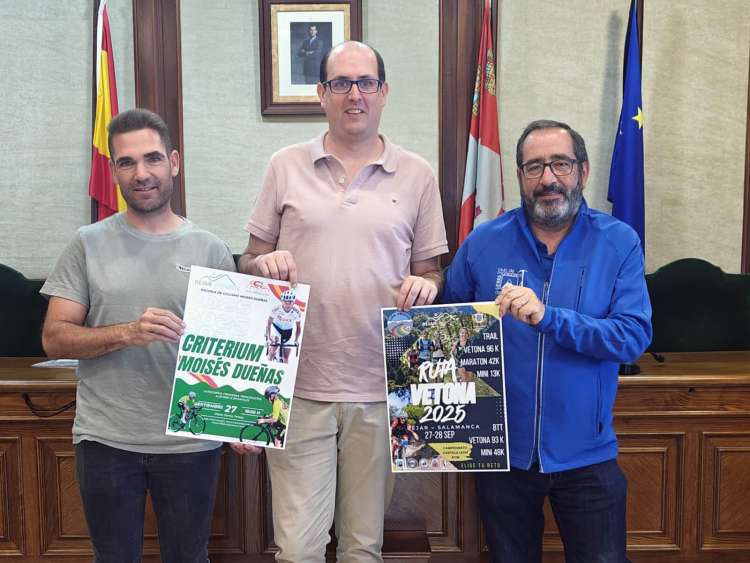 Presentación oficial del Critérium Moisés Dueñas y la Ruta Vetona 2025 en Béjar