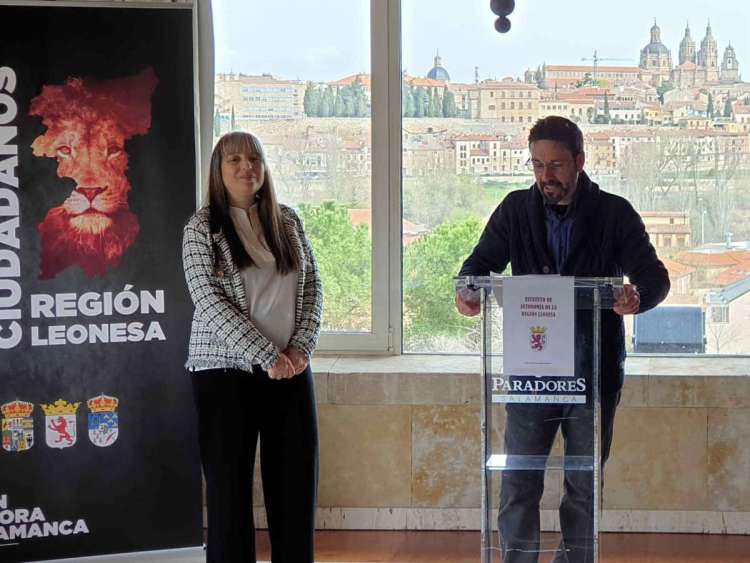 Presentación del estatuto Leonesista en el Parador de Salamanca