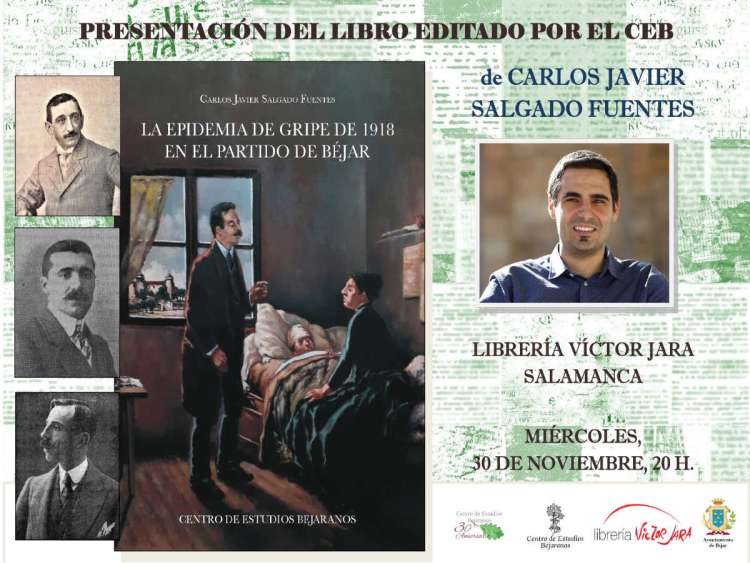 Cartel de la presentación del libro del CEB