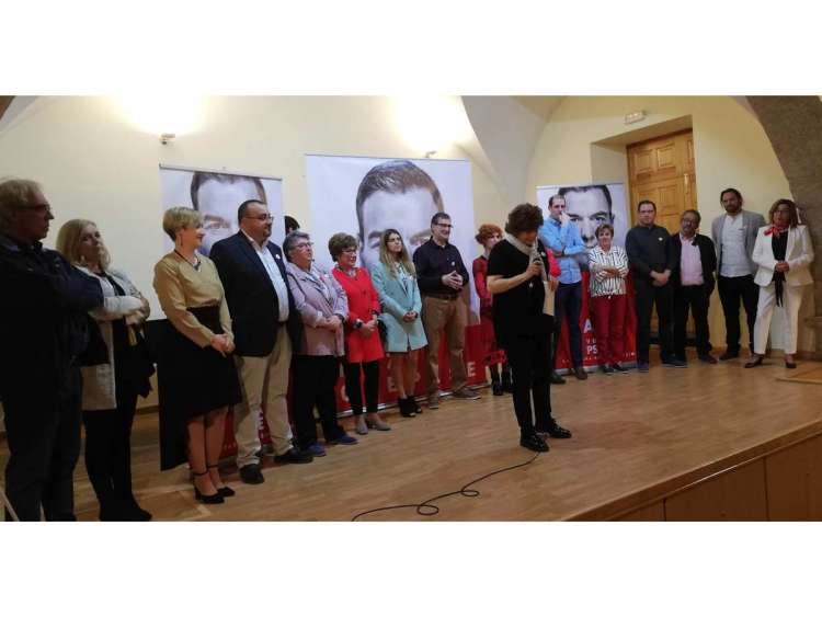 Presentación de la candidatura socialista a las elecciones municipales de Béjar