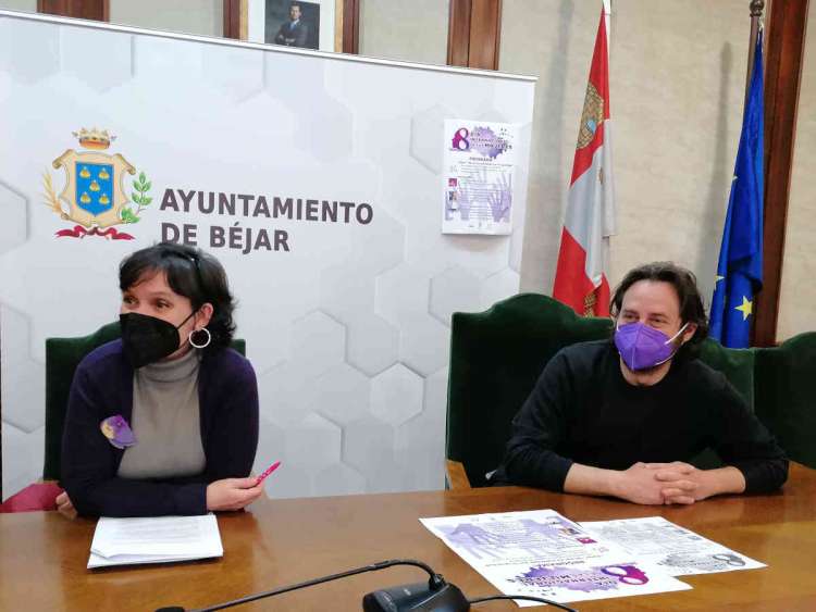 Presentación de las actividades del Día Internacional de la Mujer en Béjar