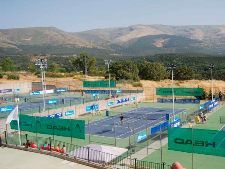 Imagen correspondiente a las previas del Open de Tenis 