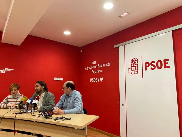 Rueda de prensa del PSOE de Bëjar