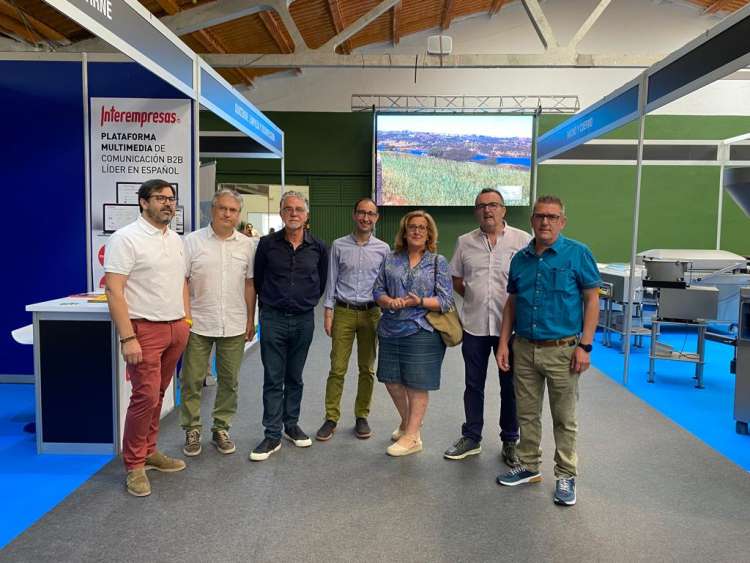 Representantes del PSOE de Salamanca en la Feria Agroalimentaria de Guijuelo