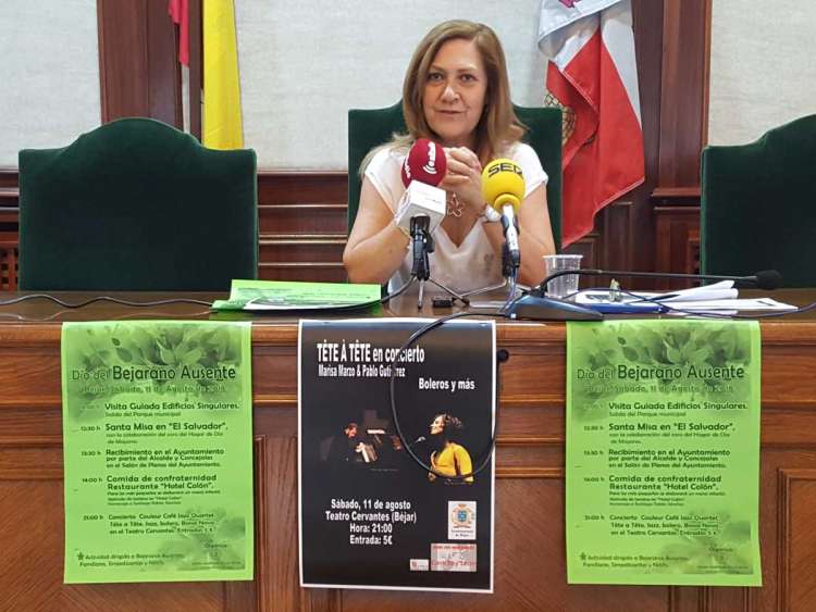 Purificación Pozo presenta el día del Bejarano Ausente