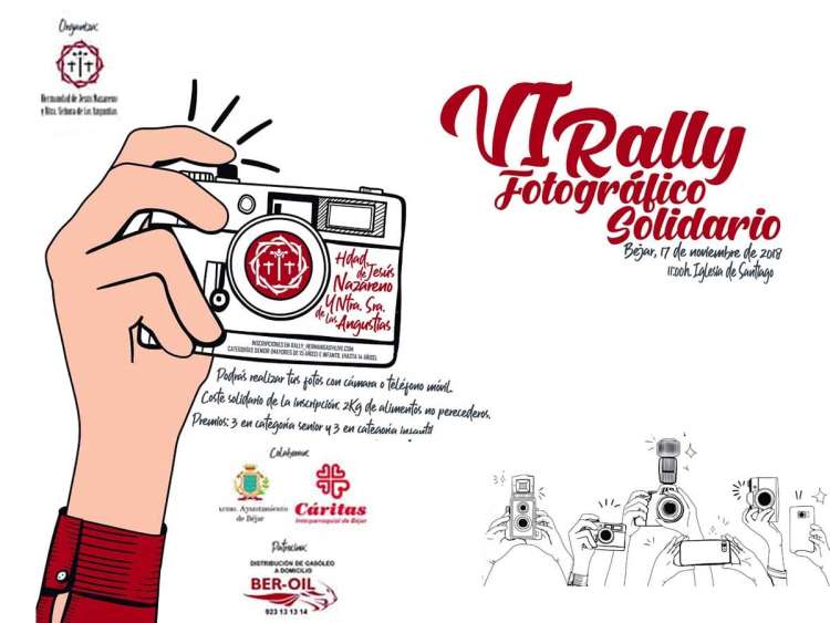 Cartel VI Rally Fotográfico Solidario