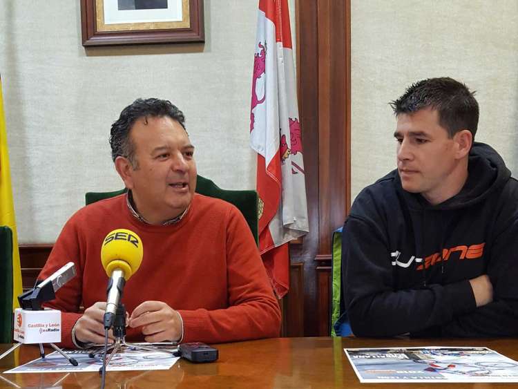 Raúl Hernández e Iván Izquierdo durante la presentación