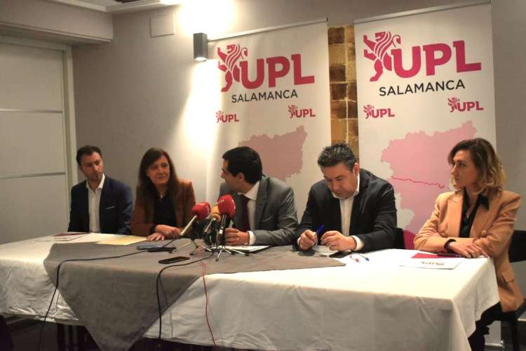 Rueda de prensa de UPL Salamanca