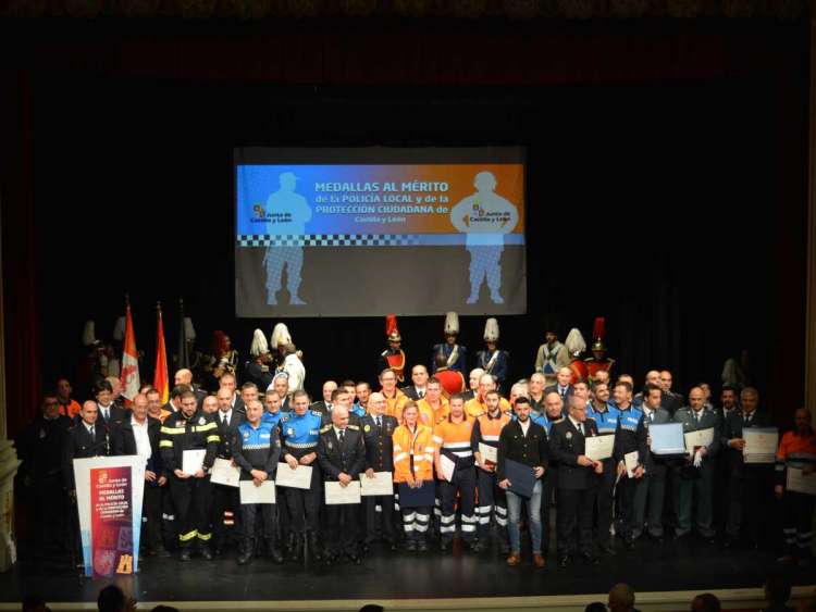 Entrega de reconocimientos Policía Local y Protección Ciudadana