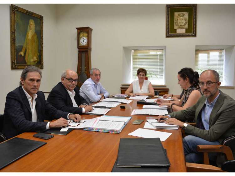Reunión de miembros del Programa Jarcultur en el Ayuntamiento de Béjar
