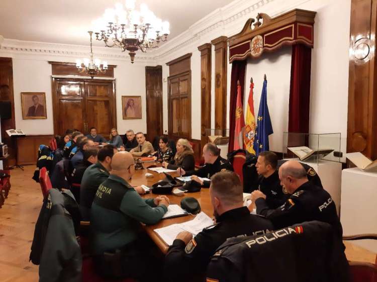 Reunión de la Junta de Seguridad en Salamanca