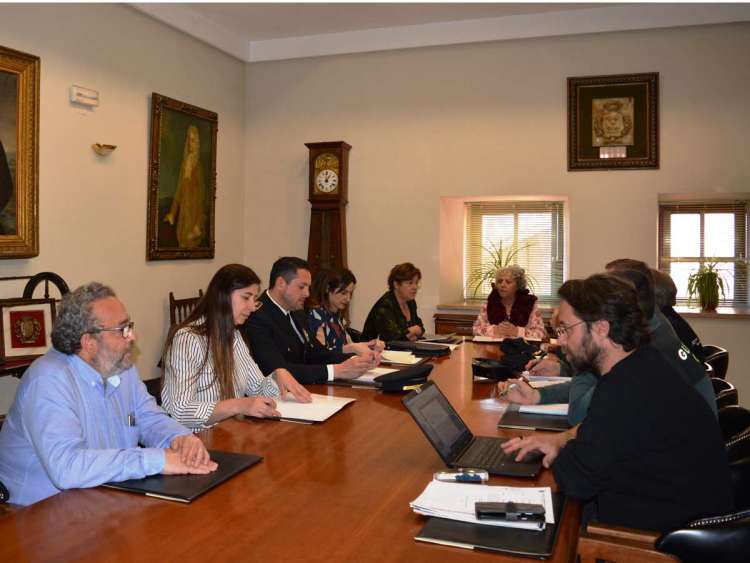 Un momento de la reunión de seguridad