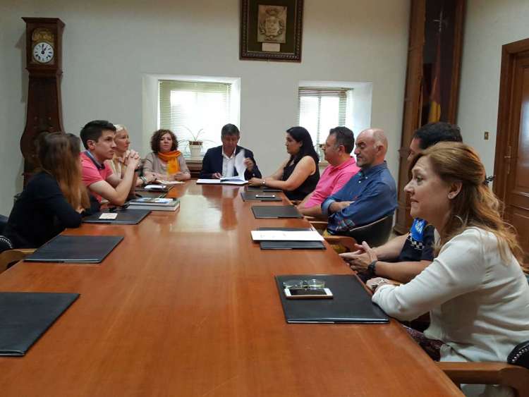 Reunión con la subdelegada del gobierno