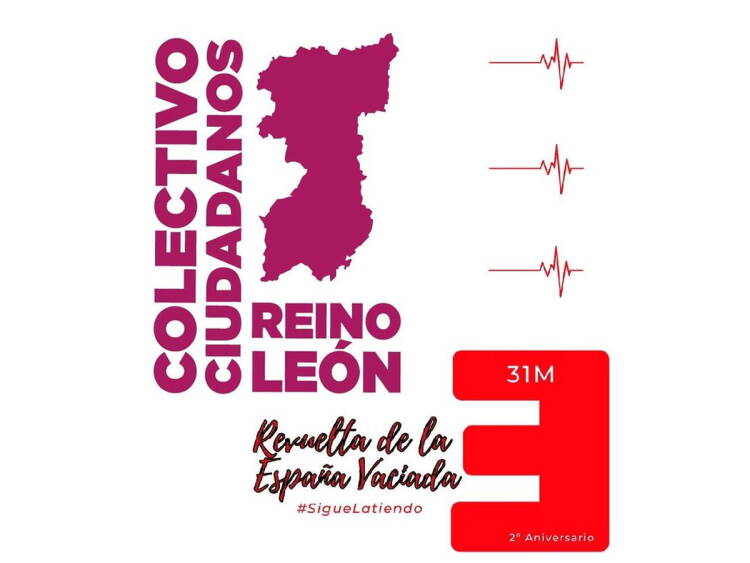 Cartel Revuelta de la España Vaciada