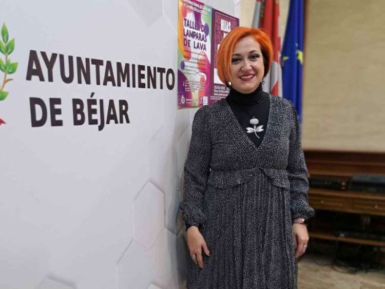 Rosa Torres Concejala de Igualdad durante la presentación